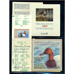 Canada (1985/2008) Wildlife Habitat Conservation collection.