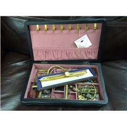 JEWELRY BOX WITH CONTENTS