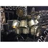 Image 2 : LUDWIG VINTAGE WHITE PEARL FINISH DRUM KIT WITH 10 CONCERT TOMS, 2 DOUBLE HEADED FLOOR TOMS, 24'' X
