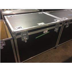 CUSTOM BUILT ROAD CASE, 30'' H X 42.5'' W X 32'' D, INSIDE, USED FOR YAMAHA BASS DRUM, CYMBALS,