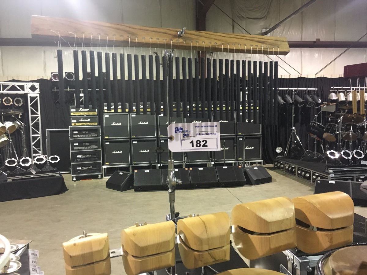 PERCUSSION INSTRUMENTS INC. 5 LUDWIG WOOD TEMPLE BLOCKS, VIBRA SLAP ...