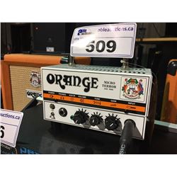ORANGE MICRO TERROR 20 WATT GUITAR HEAD AND 2 ORANGE PPC108 CABS