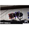 Image 2 : BLACK PAR 64 LIGHT WITH C-CLAMP