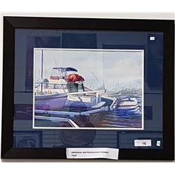 ORIGINAL WATERCOLOUR ARTIST SIGNED