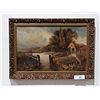 Image 1 : EARLY ORIGINAL OIL ON CANVAS