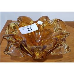 SIGNED CHALET ART GLASS