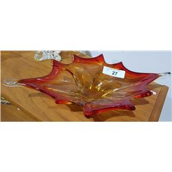 TWO TONE ART GLASS