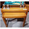 Image 1 : MID CENTURY MODERN TEAK NESTING TABLES