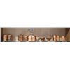 Image 1 : 10 PCS OF COPPERWARE INCLUDING MEASURING CUP SET