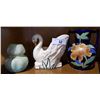Image 1 : 3 POTTERY PLANTERS INCLUDING MCCOY & BESWICK