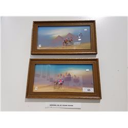 PAIR OF ORIGINAL OIL PAINTINGS BY FRANK HOHME