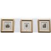 Image 1 : SET OF 3 HAND TINTED SIGNED PRINTS