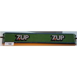 1970/1980 7UP DOOR PUSH 24" X 3"