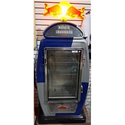 RED BULL RARE (GAS PUMP) COOLER 65" X 28"