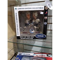 MEN OF THE ICE CANUCKS BOBBLE HEADS NASLUND & BERTUZZI