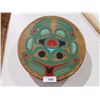 Image 1 : 15" NATIVE DRUM PAINTED FROG MOTIF