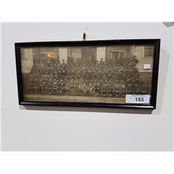 BLACK & WHITE PHOTO 1918 11TH CASUALTY CORPS 17" X 8"