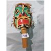Image 1 : SIGNED JIMMY JOSEPH MASK RATTLE KWAKIUTL ALERT BAY