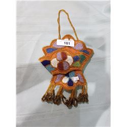 NATIVE BEADED WALL POCKET