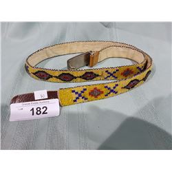NATIVE BEADED BELT