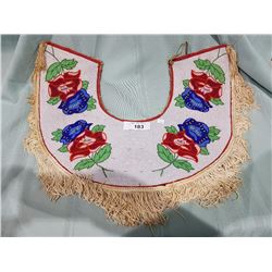 NATIVE BEADED ROSE COLLAR