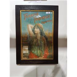 ORIGINAL TURKISH TROPHIES CIGARETTE PAPER ADVERTISEMENT IN ORIGINAL C.1920'S