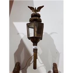 VINTAGE GERMAN EAGLE INTERIOR TORCH LAMP