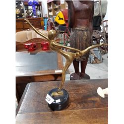 ART DECO BRONZE WOMAN