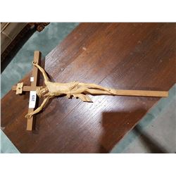 HAND CARVED CRUCIFIX