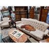 Image 1 : 1940'S SOFA & CHAIR W/CARVED DETAIL