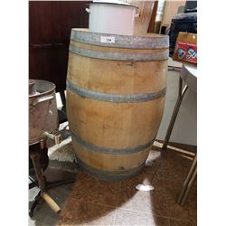 OAK WINE BARREL 37.5"H