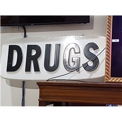 VINTAGE DRUGSTORE SIGN