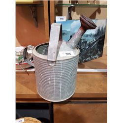 VINTAGE GALVANIZED WATERING CAN
