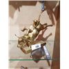 Image 1 : VINTAGE BRASS BULL & RIDER