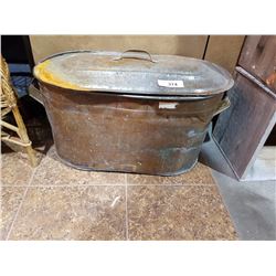 LARGE COPPER BOILER