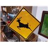 Image 1 : DEER CROSSING SIGN