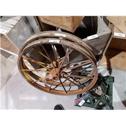 ANTIQUE STEEL WHEEL 24"