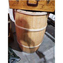 WOOD BARREL 30.5"H