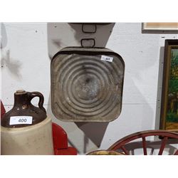 ANTIQUE LARGE GALVANIZED WASH TUB