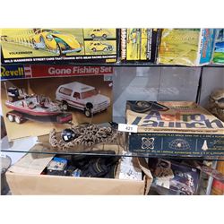 SPACE TOY, MODEL CAR KIT AND OPERATOR HEADSET