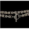 Image 2 : Classic Sterling Silver Necklace