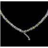 Image 1 : 49.29 ctw Rough Cut Diamond Necklace - 14KT White Gold