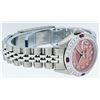 Image 8 : Rolex Stainless Steel VVS Diamond and Ruby DateJust Ladies Watch