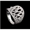 Image 4 : 1.03 ctw Diamond Ring - 14KT White Gold