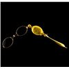 Image 3 : 14KT Yellow Gold Antique Opera Glasses