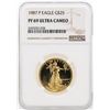 Image 1 : 1987-P NGC PF69 Ultra Cameo $25 Eagle Gold Coin