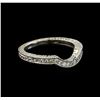 Image 1 : 0.15 ctw Diamond Ring - 14KT White Gold