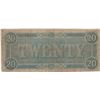 Image 2 : 1864 $20 Confederate States of America Bank Note
