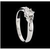 Image 4 : 0.50 ctw Diamond Ring - 14KT White Gold