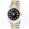 Image 1 : Rolex Two-Tone Diamond DateJust Men's Watch
